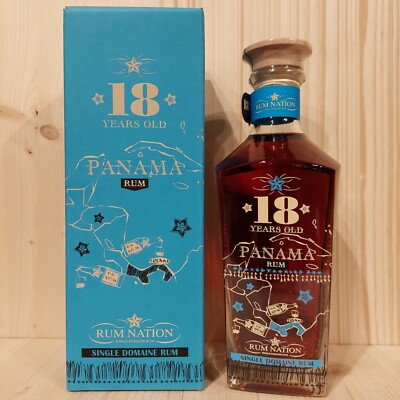 Rum Nation Panama 18 Years old Single Domaine Rum 40% Vol.