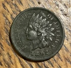EF 1892 Indian Head Cent