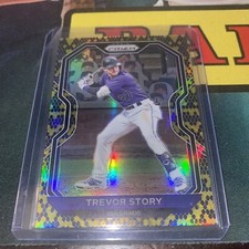Panini Prizm Trevor Story Snakeskin Base SSP/50 Rockies Red Sox Star