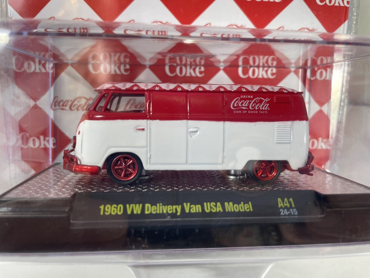 M2 Machines Coca Cola Chase 1960 VW Delivery Van USA Model