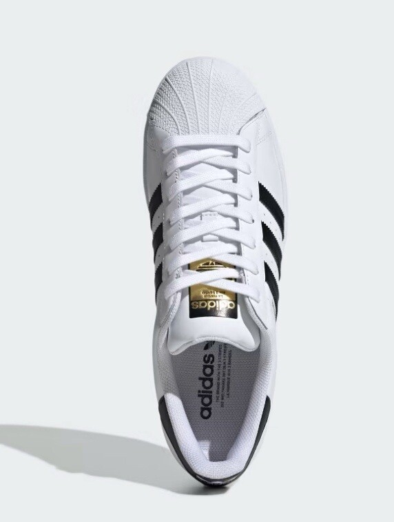 adidas Superstar EG4958 White/Black Men's Size 19 New In Box | eBay