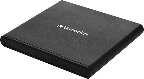 Verbatim MOBILE DVD REWRITER USB 2.0 BLACK (LIGHT VERSION) - Photo 3/3