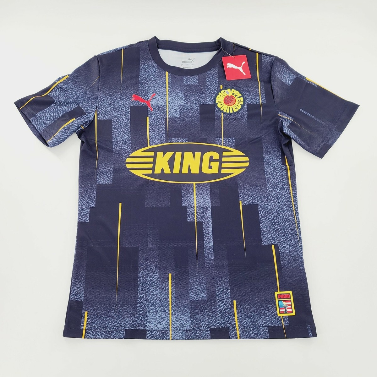 Puma King NY City Influence Pack Big Apple United Soccer Jersey 656692 01  NWT | eBay