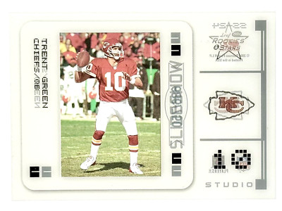 2004 Leaf Rookies & Stars SlideShow Studio Trent Green /750 Kansas City Chiefs