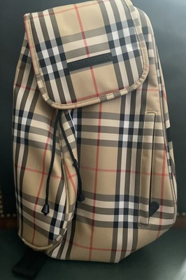 burberry golf backpack