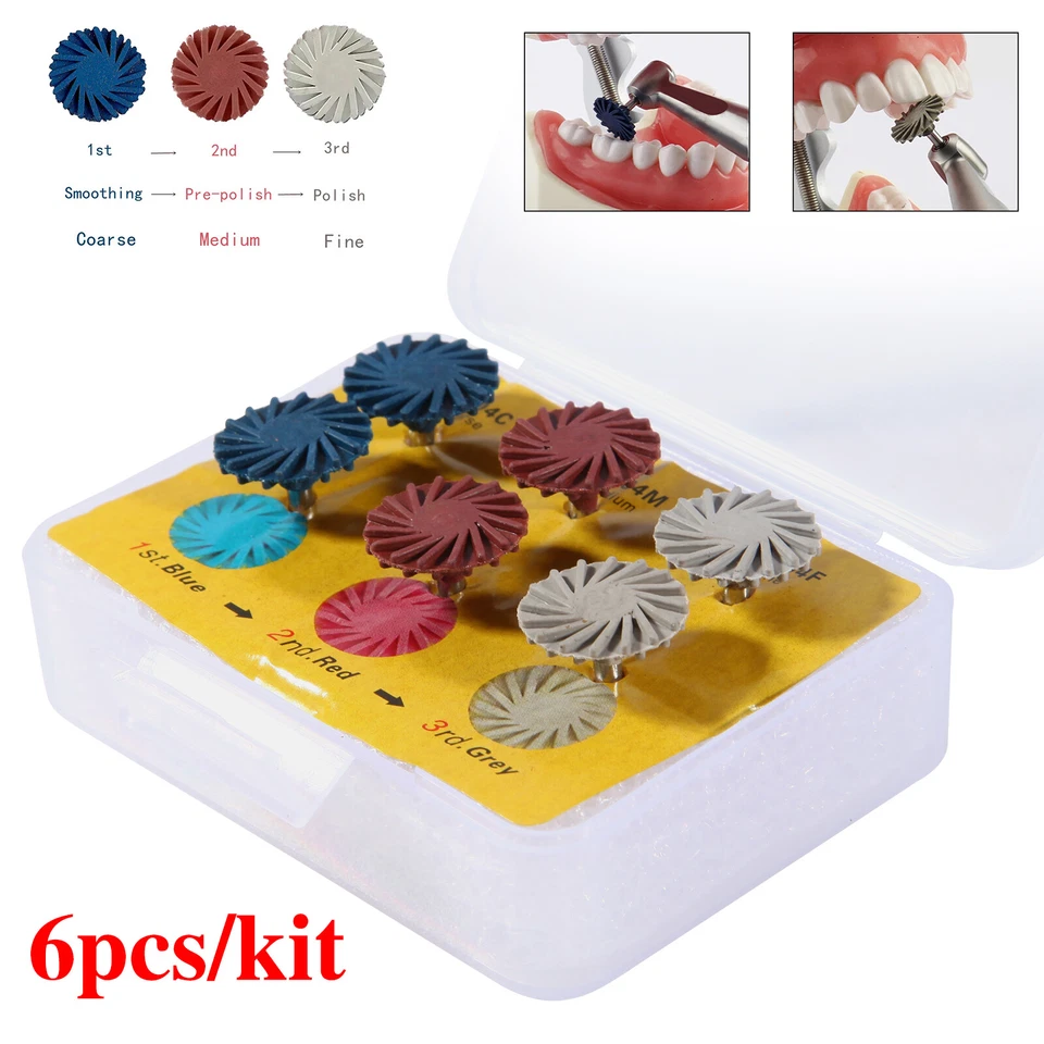 Dental Composite Polishing Polisher Diamond System RA Disc 14mm Wheel - Image 4 of 4