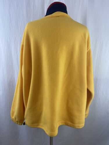 Vtg 80's 90's Trend Lake Superior L Pullover Color Block Yellow Red Blue - Picture 6 of 8