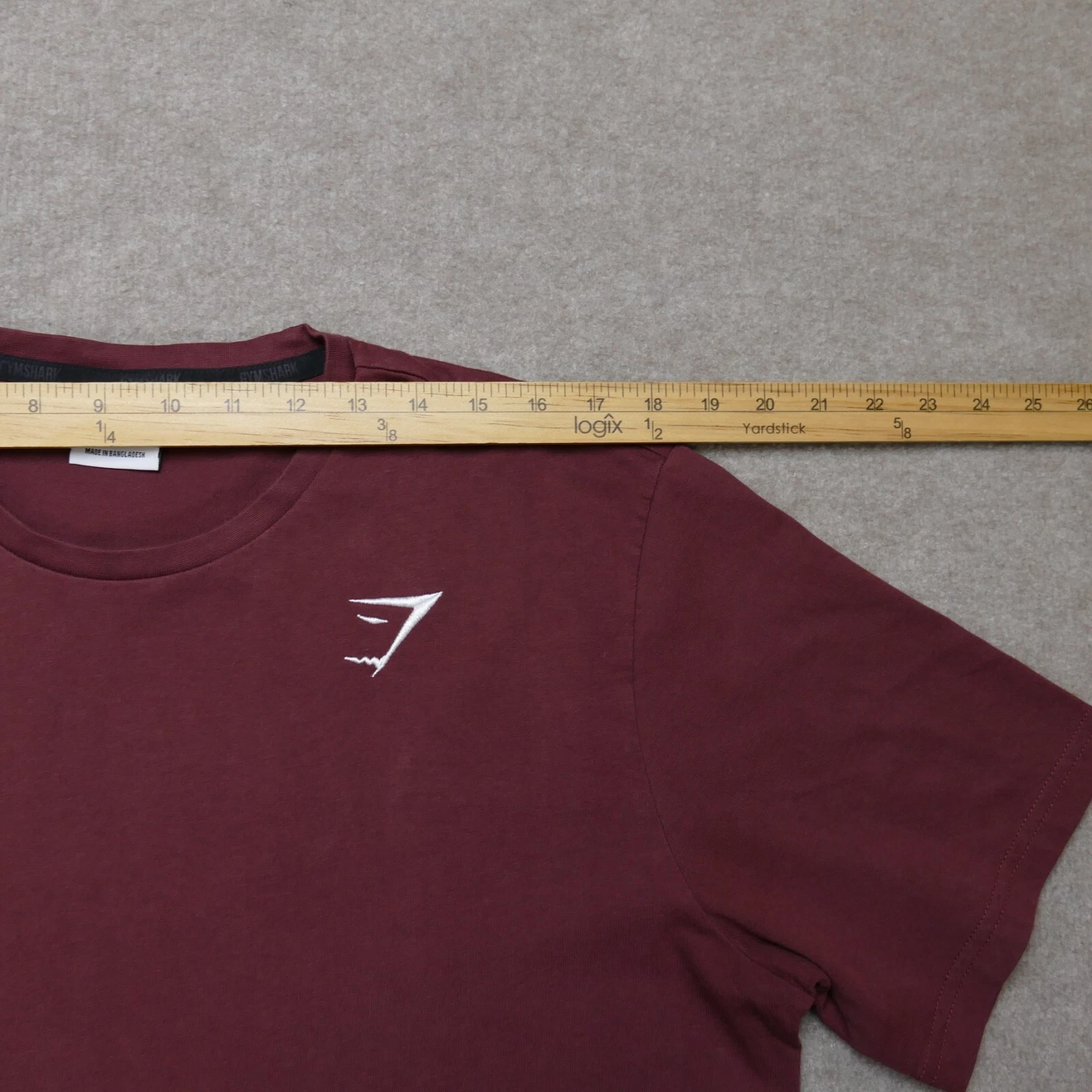 gymshark short sleeve athletic gym athleisure shirt