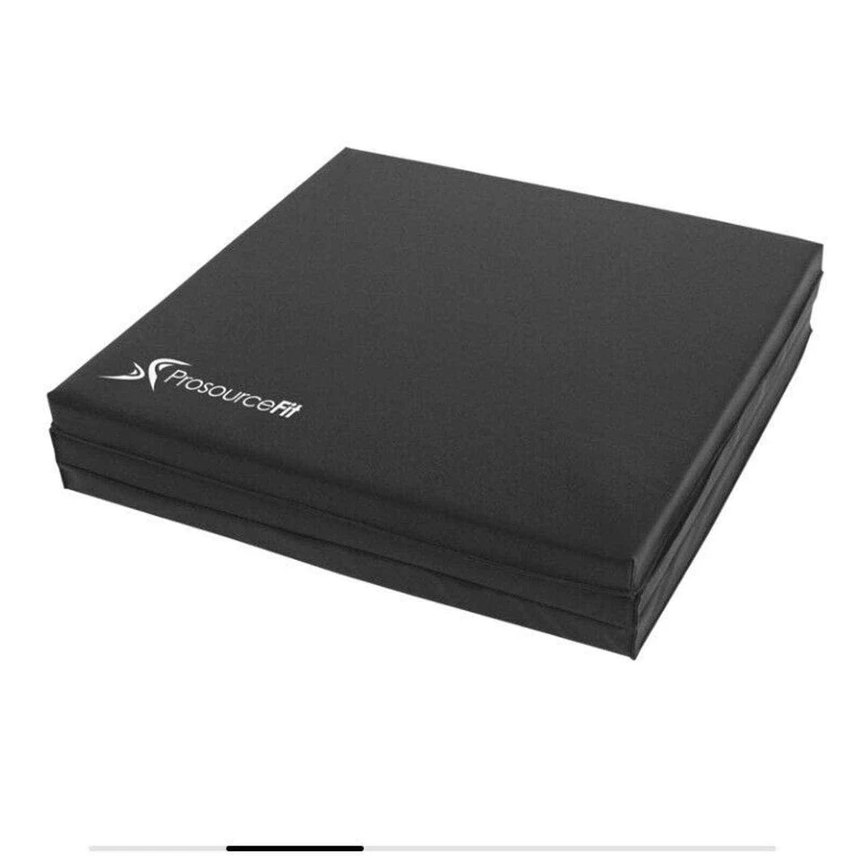 NEW 6'x2' ProsourceFit Exercise Non-Slip Tri-Fold Foam Mat For Gymnastics Yoga - Image 2 of 3