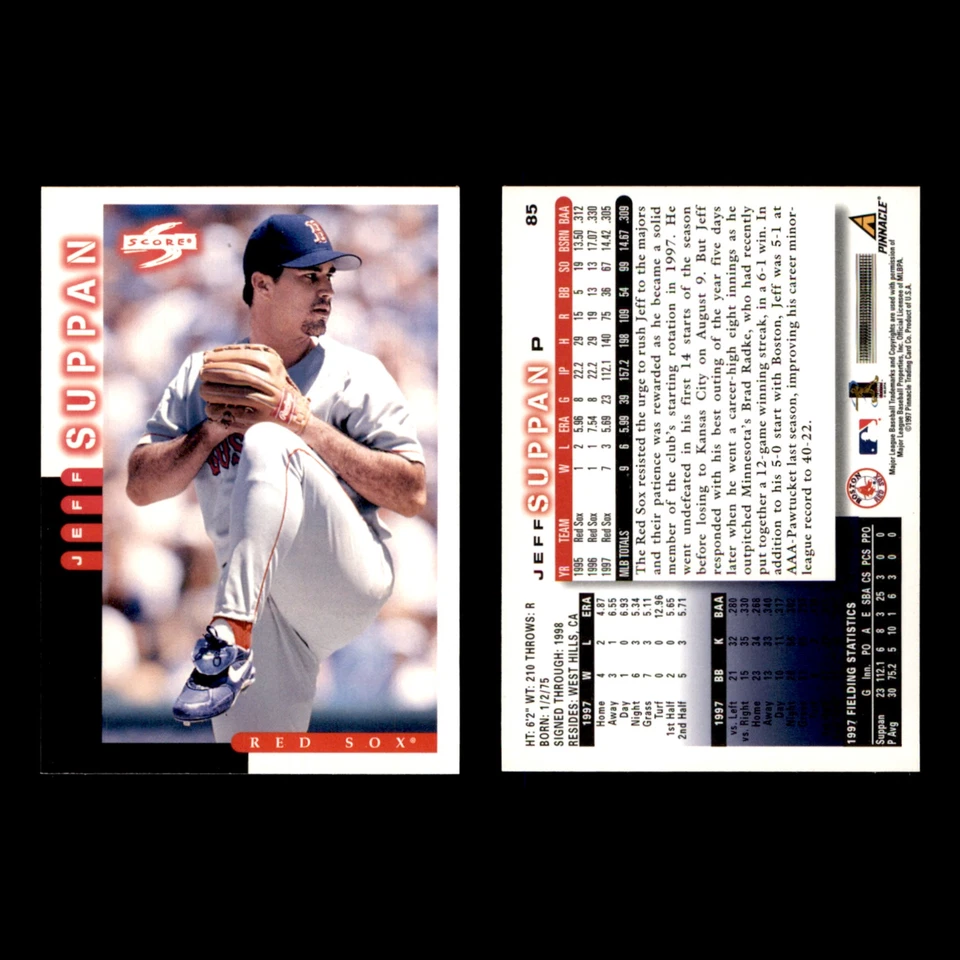 Lote de 10 tarjetas de béisbol Jeff Suppan 1996-2005 KC Royals/STL conjunto casi nuevo Foto 4 de 4