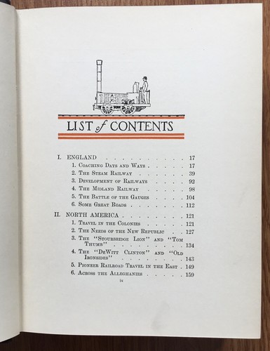 HISTORISCHE EISENBAHNEN von Rupert Sargent Holland / altes illustriertes Zugbuch 1927 - Bild 5 von 15