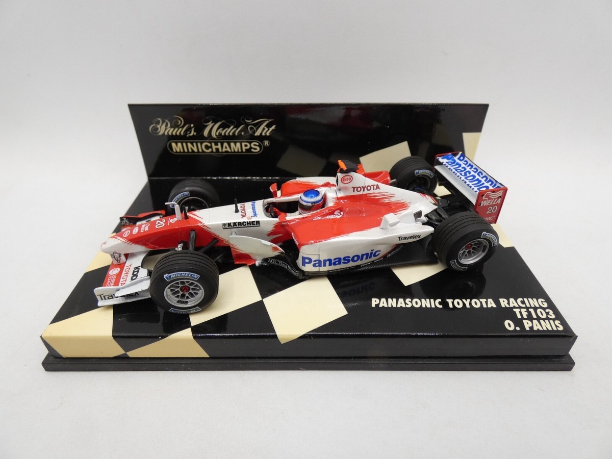 MINICHAMPS パナソニック トヨタ TF103 F1 model Minichamps 1/43 Panasonic Toyota Racing TF103 #20 O