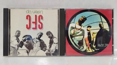 Lot of 2 SFC CD'S: Listen Up & Phase III(1989/1992)Broken/Word Records Christian