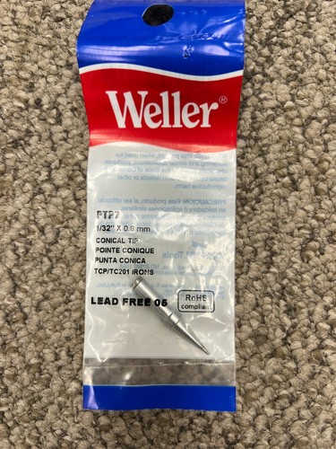 Genuine Weller Iron Tips PT series for TCP, WCTP. PT08, PTP8, PTP7 - Picture 3 of 4
