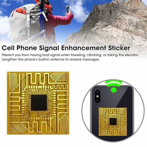 Cell Phone Antenna Booster, Enhanced Signal Boosters for Gen X, Upgraded Sticker - Picture 5 of 6