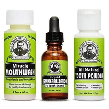 Uncle Harry's Natural Remineralization Kit for Tooth Enamel & Mineral - NEW
