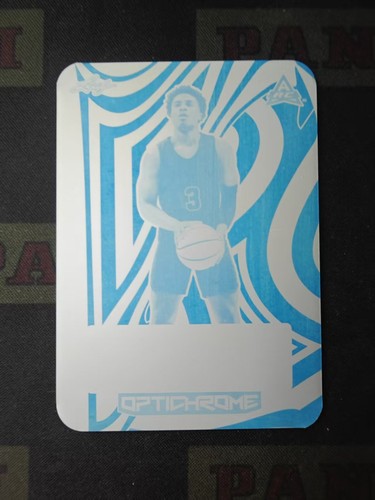2022-23 Leaf OptiChrome Basketball Cyan Plate Jalen Cook 1/1 - Picture 1 of 2