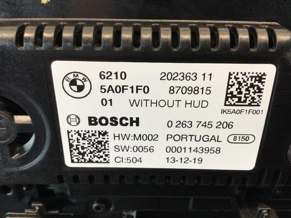 20 BMW X6 спидометр кластер 62105A0F1F0 - Изображение 3 из 4