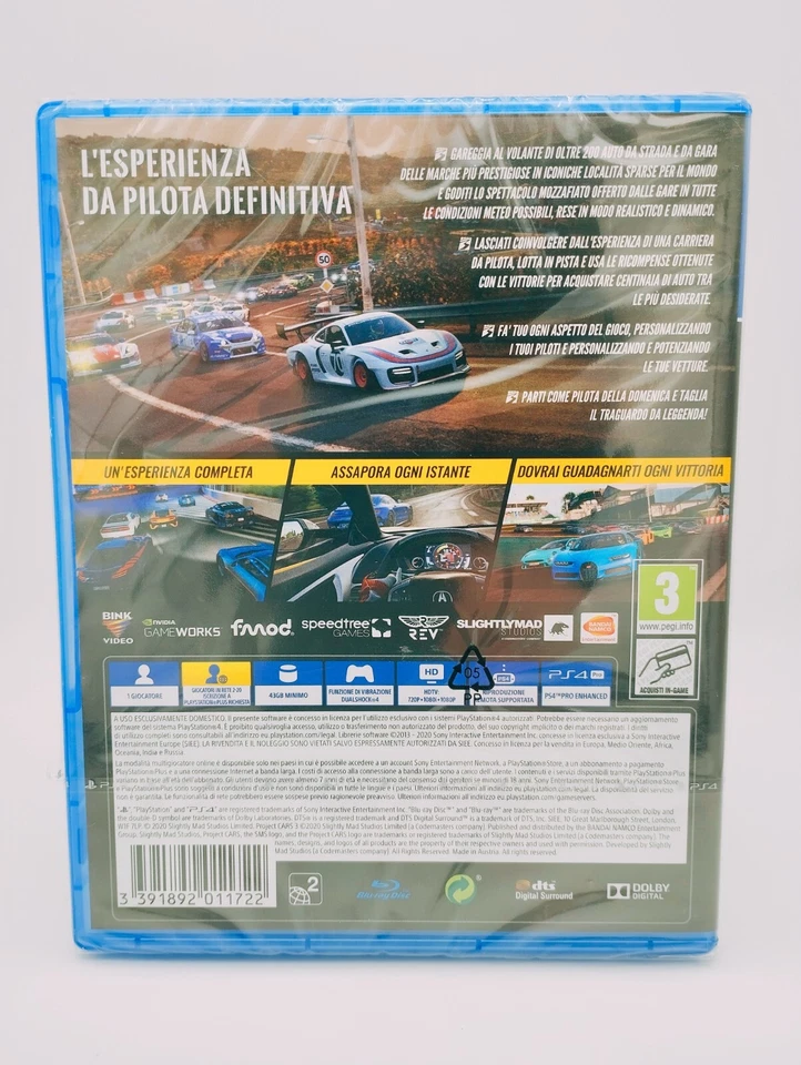 Project CARS 3 - PS4 / PlayStation 4 - Neu & OVP - deutsch spielbar - Bild 2 von 2