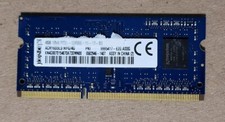 KINGSTON 4GB SO-DIMM PC3L 12800 DDR3 - NOTEBOOK / LAPTOP / AIO : MEMORY - RAM