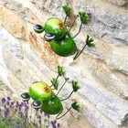 Large Frog Garden Ornament Sculpture Insect Decoration Wall Metal Outdoor Decor