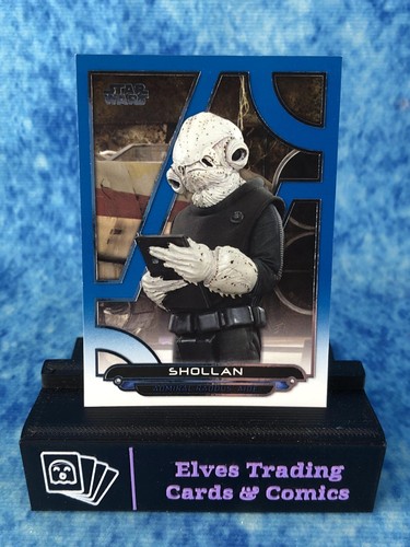 Star Wars: Galactic Files 2018 BLUE Parallel SINGLE Non-Sport Trading Card Topps - Picture 175 of 294