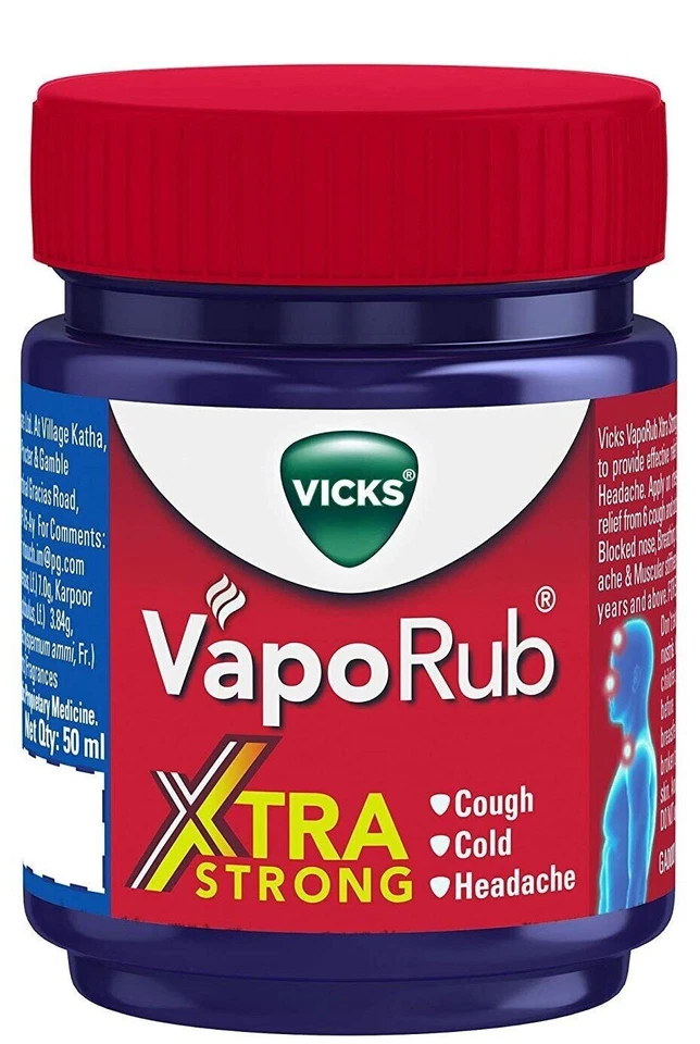 Vicks VapoRub Xtra Strong, 50 ml (pack of 3) - Image 2 of 3