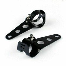 Universal Headlight Bracket Side Mount Fork Tube for Honda Suzuki Yamaha B UK