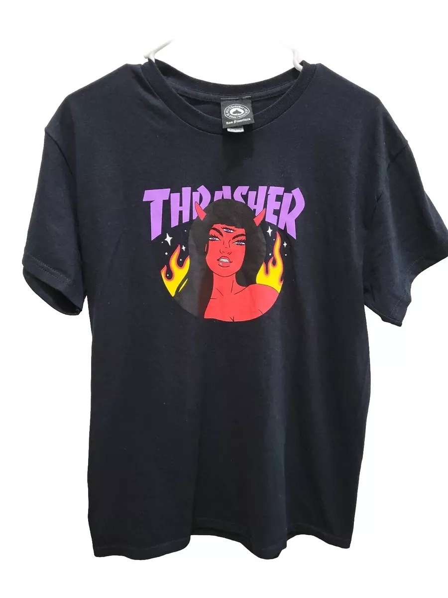 Thrasher clearance devil shirt