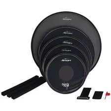 RTOM Black Hole Snap-on Mesh Practice Pad Combo Pack (v2) - 10"/12"/14"/16"/22"