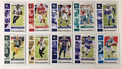 2020 Panini Chronicles Football VETERAN Base #1-100 You Pick Complete Your Set