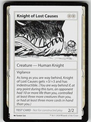 Knight of Lost Causes 518 Mystery Booster 2
