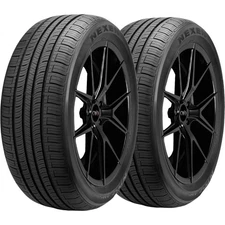 (QTY 2) 195/70R14 Nexen N'Priz AH5 91T SL Black Wall Tires