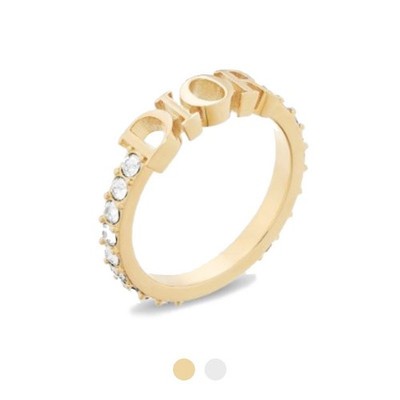 Dior Evolution Women's Ring Gold Silver R1009DVOCY 66680021