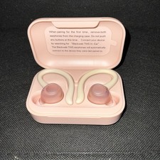 Blackweb TWS In-Ear Wireless Bluetooth Ear-hook Earbuds Pink