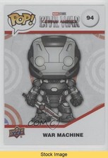 2023 Upper Deck Funko Pop Marvel Infinity Saga Patina War Machine #94 READ b7b