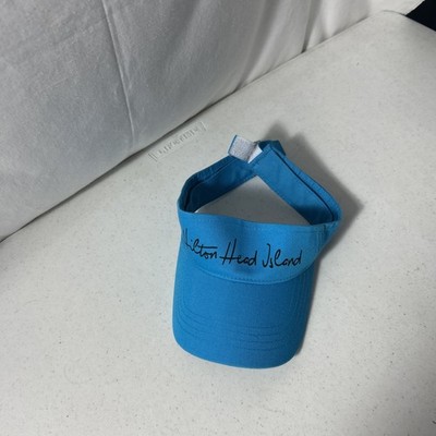 Hilton Head Island Adjustable Strap Blue Visor Hat
