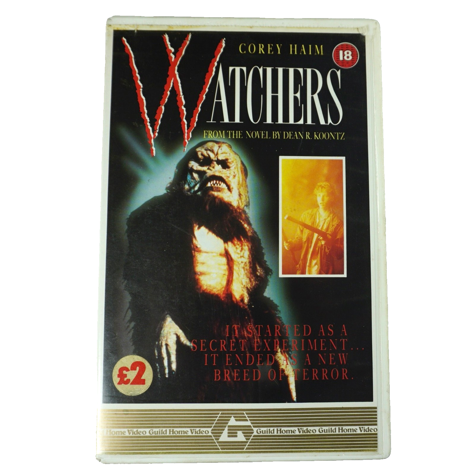 Watchers - Guild Home Video - Big Box VHS Video (8569)