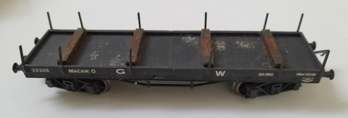 Ratio MACAW 32328 OO Gauge GWR Bogie Bolster Flat Wagon | Condition: Used