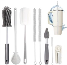 8Pcs Water Bottle Cleaner Brush Multipurpose Cup Kit