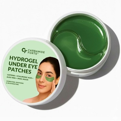 60 Pcs Hyaluronic Acid Carbamide Forte Hydrogel Under Eye Patches With Caffeine