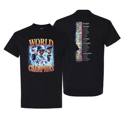 NY METS 1986 WORLD SERIES CHAMPIONSHIP RETRO SHIRT SGA 5/26/2026