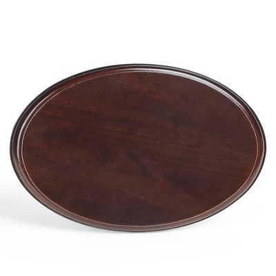 Wood Oval Base-Hand Casting Structure Base, DIY Crafts, Keepsake Display, Art...