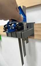 Square Holder: French Cleat - Woodworking Tool Storage - Gray - FREE SHIPPING