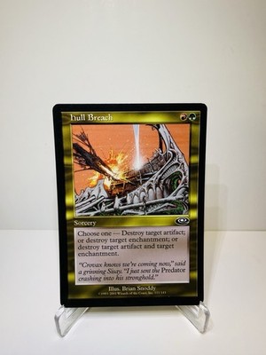 1x Magic The Gathering Hull Breach Planeshift MP To LP