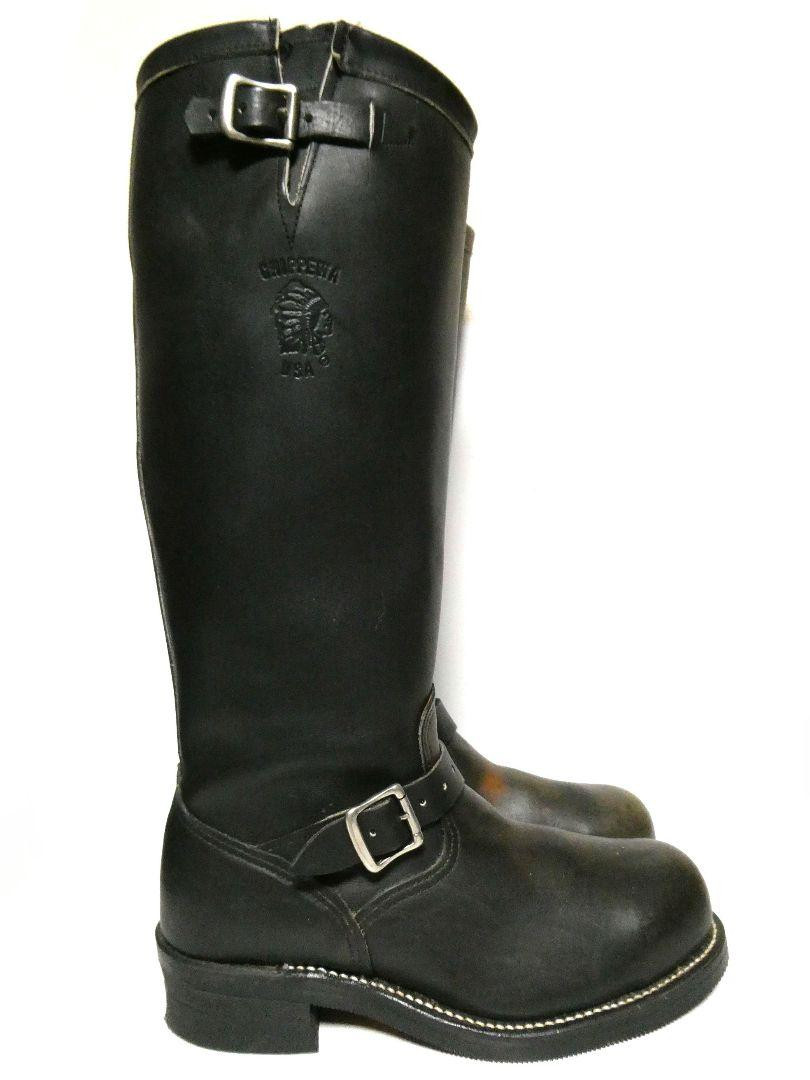 Chippewa! engineer boots 9E #0207 | eBay
