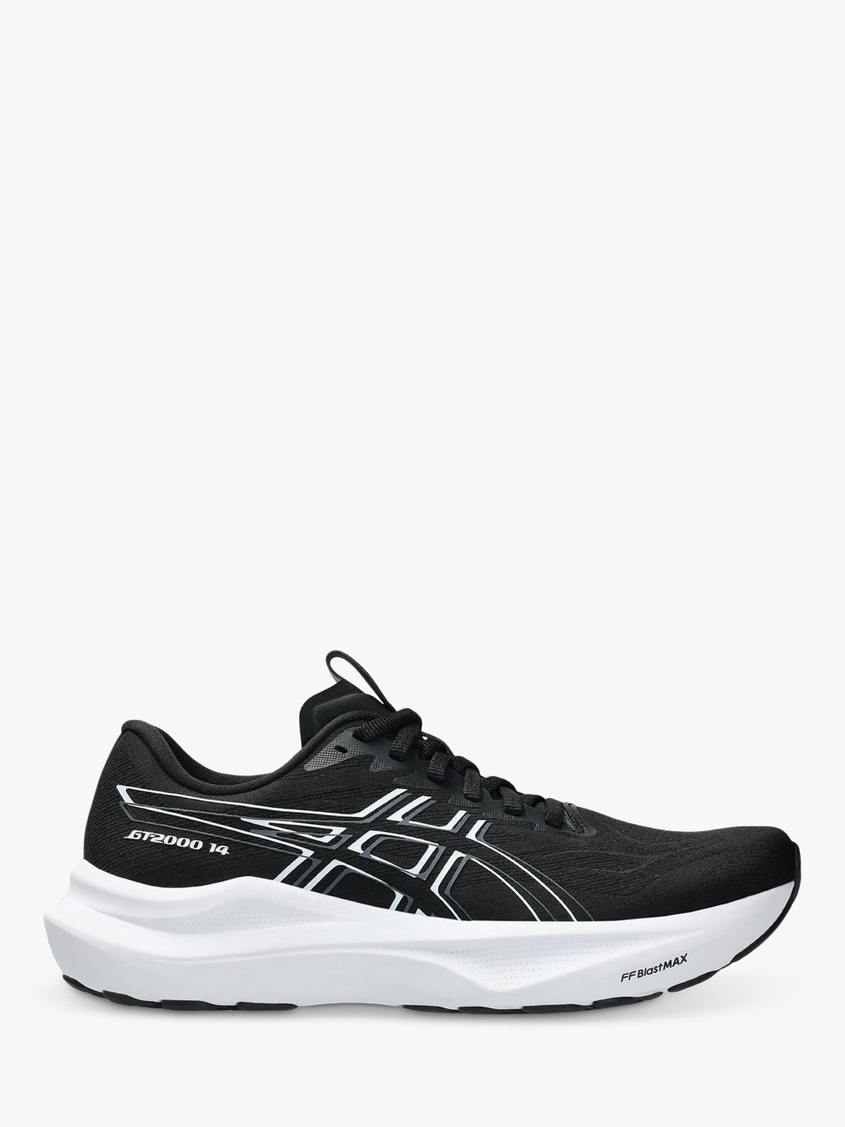 ASICS GT-2000 14 Women’s Wide Fit Running Shoes Trainers - Black/White UK 7