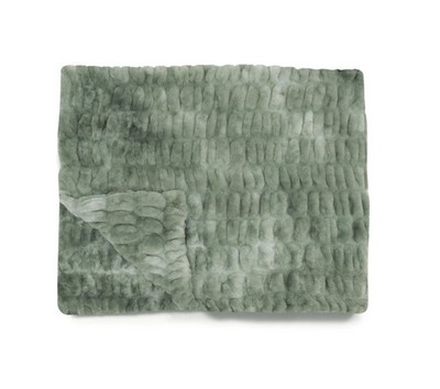 Lola Blankets Lily Pad Green Large Cozy Blanket 60 x72  NEW!