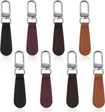 Zipper Pull Replacement PU Leather Handle Zipper Repair Tab