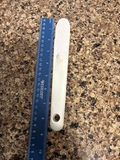 Vintage Tupperware Sandwich Spreader Knife #3307 Serrated Edge White USA